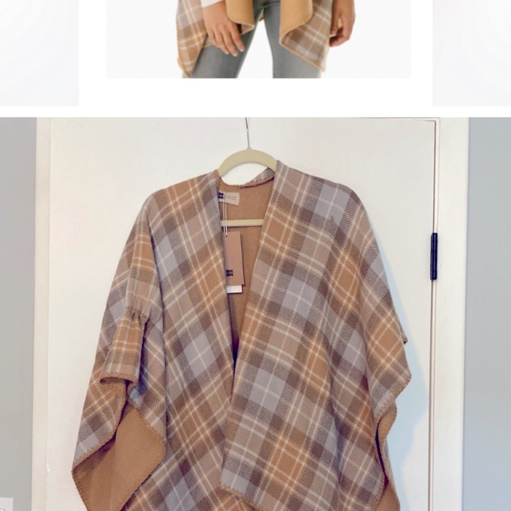 Brand new in packaging Tuckernuck Telnet Double Sided Poncho - Picture 2 of 5